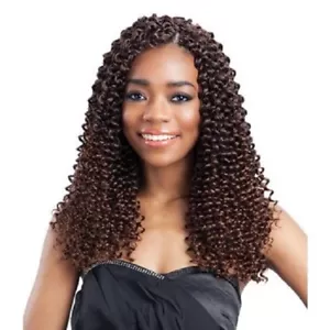 *MULTI PACK* WATER WAVE 12" - FREETRESS SYNTHETIC CROCHET BULK BRAIDING HAIR - Picture 1 of 9