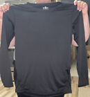Herobiker Compression Mens XL Sports Tight Base Layer Black Long Sleeve Outfit