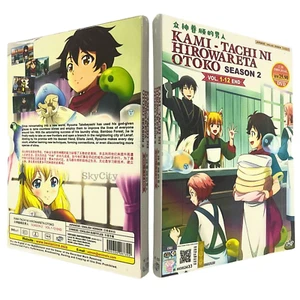 Kami-Tachi Ni Hirowareta Otoko Season 2(1-12End) DVD Anime Eng Dub - Picture 1 of 14