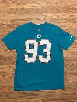CAMISETA MIAMI DOLPHINS | CAMISETA GRANDE NIKE NDAMUKONG SUH AQUA.  Foto 1 de 4