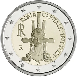 ITALY 2021. 2 EURO COIN. ROME - ROMA CAPITALE 1871 - 2021 . UNC!!! - Picture 1 of 2