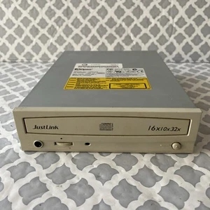 AOpen JustLink CD-ROM CD-R/RW Drive CRW1632 16x10x32x IDE burner rewritable - Afbeelding 1 van 11