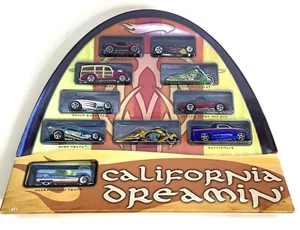 Juego de 10 autos Hot Wheels California Dreamin - NUEVO - Imagen 1 de 2