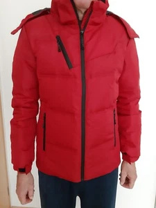 Herren Jacke Winter warme Daunenjacke Gefüllte Jacke mit Reißverschluss - Bild 1 von 11