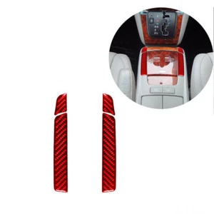 4pcs For Lexus RX330 RX Red Carbon Fiber Floor Console Side Interior Trim - Foto 1 di 8