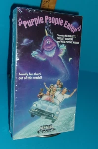 Purple People Eater VHS Neil Patrick Harris Bizarre Sci-fi Family Comedy - Picture 1 of 3