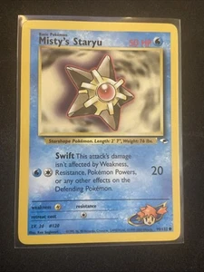 Pokemon Misty's Staryu (90/147) Gym Heroes NM VINTAGE - Picture 1 of 2