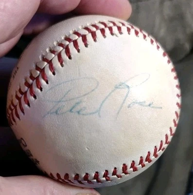 Big Red Machine Rose Morgan Bench Signed Cincinnati 1972 Baseball  1 OWNER Clean - Image 1 of 4