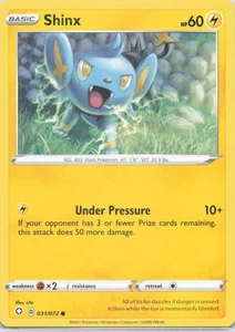 Shinx #031/072 Shining Fates Pokemon - Picture 1 of 2