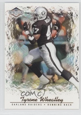 2001 Pacific Impressions Red Back /280 Tyrone Wheatley #101 - Image 1 of 2