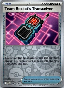 Team Rocket's Transceiver Reverse Holo Uncommon SV10: Destined Rivals 178/182 NM - Picture 1 of 2