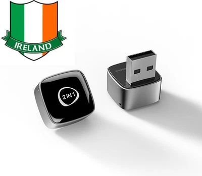 2-in-1 Wireless CarPlay Android Auto Adapter USB Dongle Connect Box - Image 1 of 4