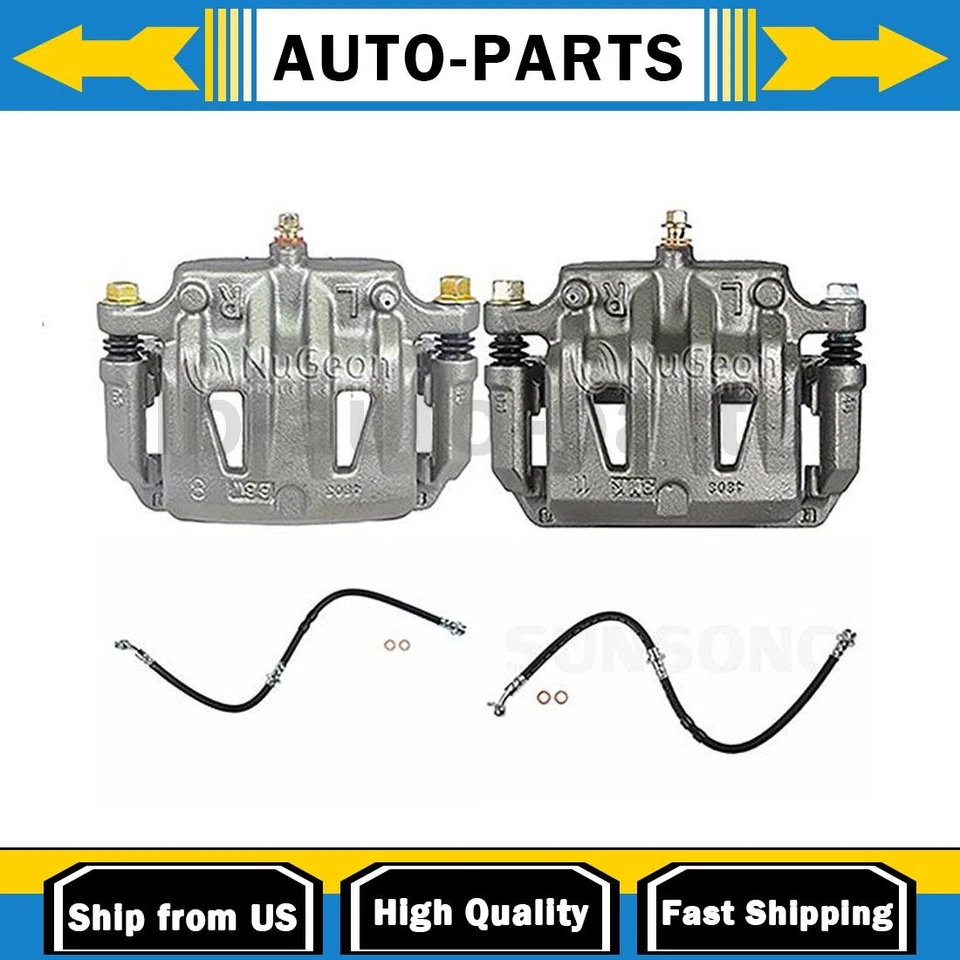 Pinza de freno delantera con mangueras lado conductor pasajero se adapta a Nissan Quest 3,5 L Foto 1 de 4