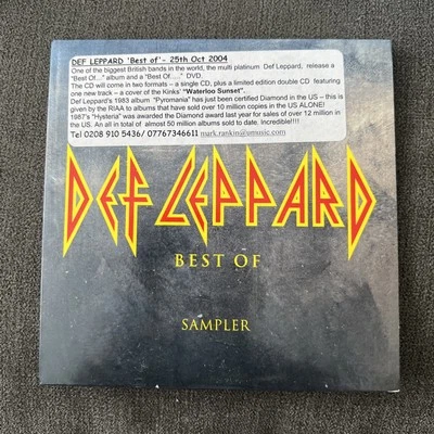 PROMO  Def Leppard – Best Of Sampler 2004 Uk Cd  - Image 1 of 4