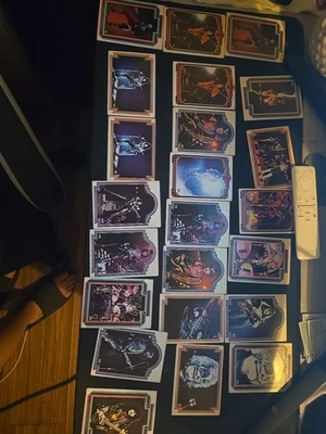 HUGE Lot Of ~151 Mixed Vintage KISS Trading Cards Duplicates Included ALL SHOWN - Image 1 of 4