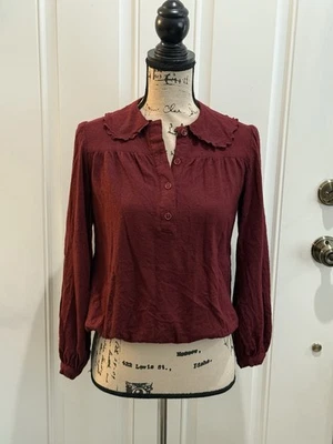 Suéter Joan Leslie by Kasper Vintage Años 70 Borgoña - S (6) Foto 1 de 4