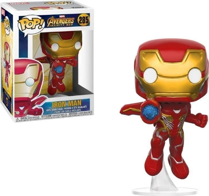 Gadget - Marvel: Funko Pop! - Avengers Infinity War - Iron Man (Bobble-Head) (Vi - Immagine 1 di 1