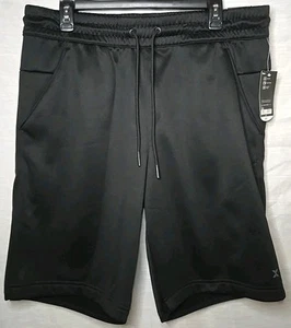 Xersion Fleece Jogging Train Shorts, Quick-Dri, Sz LT, Black NWT - Picture 1 of 8