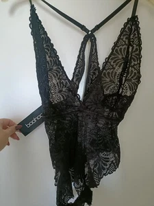 New With Tags Lacey Bodysuit Size M - Picture 1 of 3