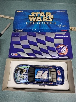Action Racing Jeff Gordon #24 Star Wars Pepsi 1999 Monte Carlo 1:24 Diecast Car - Image 1 of 4
