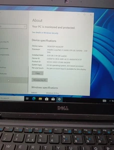 Dell Latitude E7450 15.6" Laptop I7-5600U 2.60 GHz 8GB 128GB SSD. Please Read. - Picture 1 of 7