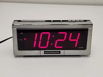 Vintage Micronta Digital Alarm Clock 63-825 - VERY RARE - Image 1 of 4