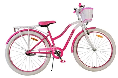 Volare Lovely Kinderfahrrad für Mädchen - 26 Zoll in Pink für Spaß und Sicherhei - Bild 1 von 4