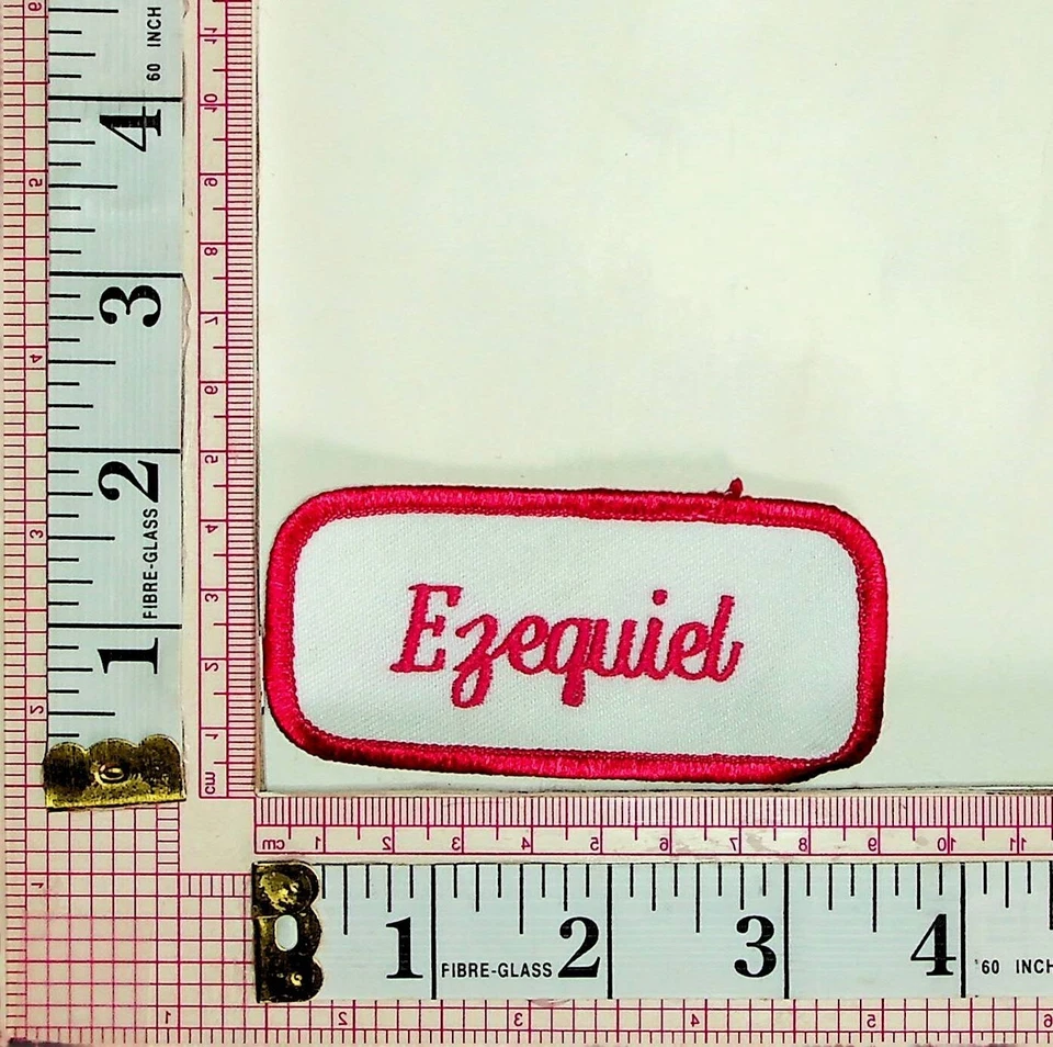 Ezequiel Name Tag Uniform Patch Badge Applique Crest Logo Emblem - Image 1 of 1