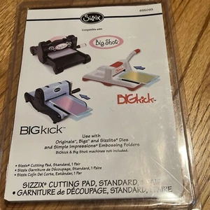 2 Pack Sizzix BIGkick/Big Shot/Vagabond Cutting Pads 1 Pair-Standard 8.75"X6.125 - Picture 1 of 2