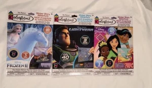 Colorforms Disney Frozen 2 Buzz Lightyear Disney Princess Sticker Story Set NEW - Picture 1 of 8