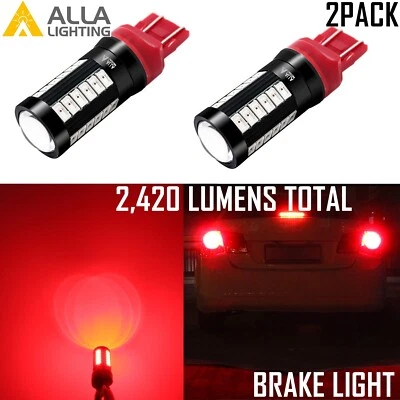 Red LED Rear Turn Signal Light Bulb Blinker Lamps for 2005-2007 Honda Odyssey - Image 1 of 4