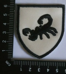 RHODESIAN RHODESIA ARMY SPECIAL FORCES SCORPION ARM BADGE PATCH UDI PERIOD - Picture 1 of 1