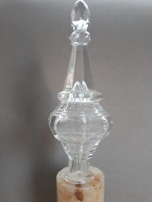 Grande Pampille terminaison de Lustre  ancien  8 cm - Photo 1/4