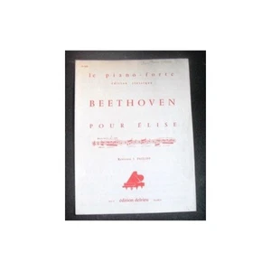 LE PIANO FORTE par CAROL et TESSON BEETHOVEN L'album d'Elise et BACH cantate 147 - Picture 1 of 1