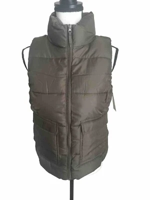 Chaleco acolchado verde salvia Juniors SO NUEVO CON ETIQUETAS talla M Foto 1 de 4