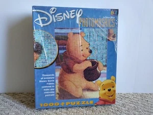 Disney Photomosaics WINNIE THE POOH 1000-Piece, 27" x 20" Jigsaw Puzzle NEW! - Picture 1 of 7