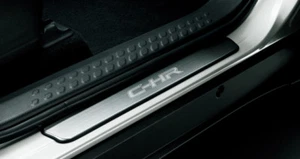 (NEW) JDM TOYOTA C-HR NGX50 ZYX10 Scuff Plate Garnish OEM - Picture 1 of 1