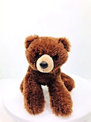 Aurora Small Brown Grizzly Teddy Bear 8" Plush 2017 - Image 1 of 4