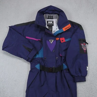 Лыжный костюм женский Helly Hansen средний экипировка снег нагрудник водонепроницаемый лыжный цельный - Изображение 1 из 4