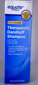 Equate Extra Strength Therapeutic Anti Dandruff Shampoo, 6 fl oz. - Picture 1 of 2