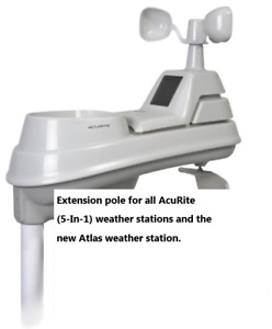 Acu-Rite Extension Pole Pro 5-in-1 Atlas HD Weather Station Made in USA