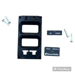 COVER ROCKER SWITCH W / LIGHT OPENINGS KIT SHIPOUT 32513KS - Bild 1 von 3