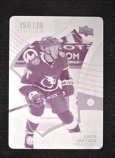 2021-22 Allure Base Magenta Printing Plate Rookies #144 Ross Colton 1/1