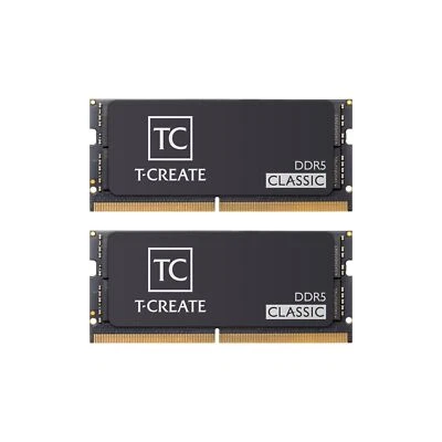 TEAMGROUP T-CREATE CLASSIC DDR5 SODIMM 2x32GB 5600MHz(PC5-44800) CL46 Hynix I... - Image 1 of 4