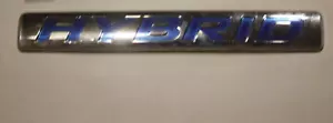 2010 2011 2012 2013 2014 Honda Insight Hybrid Rear Chrome Trunk Deck Lid Emblem - Picture 1 of 1