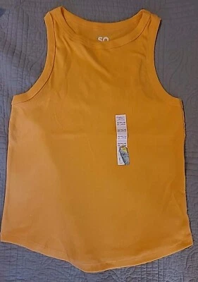 So Racerback Juniors JRS Tank Top XXL New NWT Soft Creamsicle Color  - Image 1 of 4
