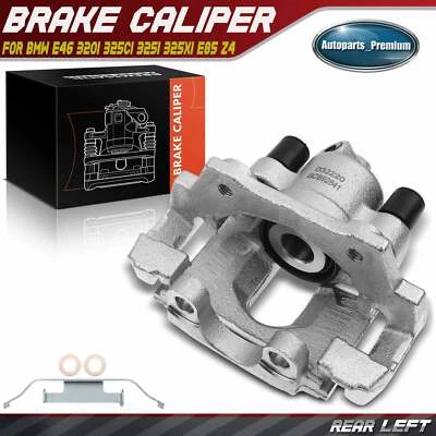 Disc Brake Caliper w/ Bracket for BMW E46 323i 323Ci 323ti Rear Left LH L6 2.5L - Image 1 of 4