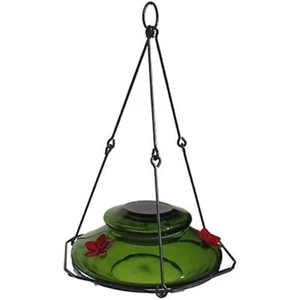 Nature's Way Bird Products Modern Hummingbird Feeder, Green - Picture 1 of 3