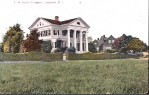 Postcard - CH Bailey Residence, Jamestown RI - Postally Used 1913 - Picture 1 of 2
