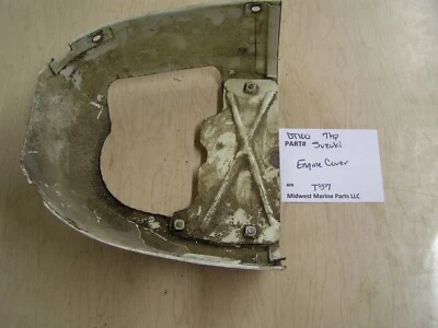 DT100-11664 CUBIERTA MOTOR FUERABORDA SUZUKI 7HP T57 VINTAGE Foto 1 de 4
